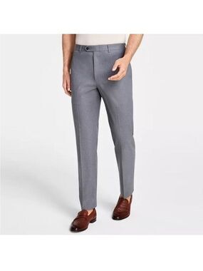 Michael Kors Men’s Classic Fit Light Gray Men's Dress Pants 40W x 32L
